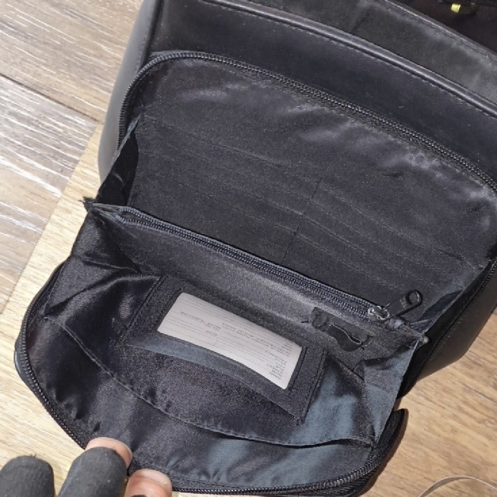 Black and Gold Crossbody Bag Handmade - Picture 7 of 14